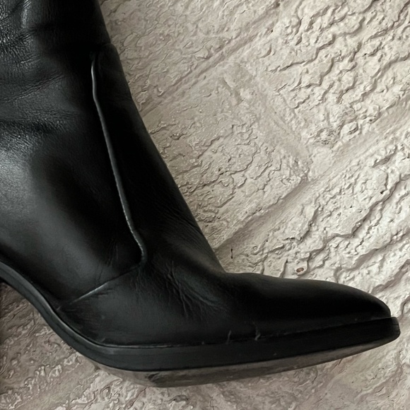 Topshop Black Ankle Boots - Picture 4 of 5